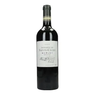 DOMAINE SAINTE CECILE Οίνος Ερυθρός Merlot 750ml