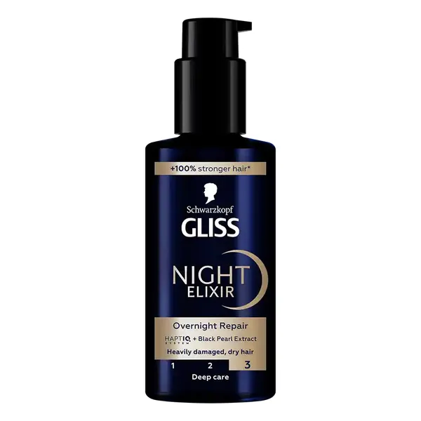 Schwarzkopf Gliss Θεραπεία Μαλλιών Night Elixir Overnight Repair 100ml.