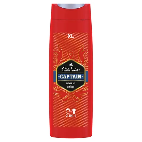 OLD SPICE Shower & Shampoo Captain 400ml