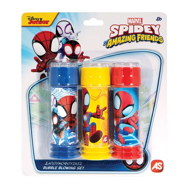 Σαπουνόφουσκες Frozen, Stitch, Jurassic World, Spidey & his Amazing Friends