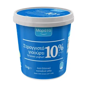 ΜΑΡΑΤΑ Γιαούρτι Στραγγιστό 10% 1kg