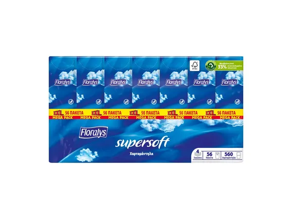 Χαρτομάντηλα 4φυλλα XXL