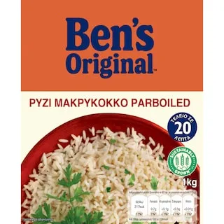 BEN'S ORIGINAL™ Ρύζι Parboiled 10ΛΕΠΤΟ 1kg
