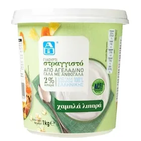 ΑΒ Γιαούρτι Στραγγιστό 2% Λιπαρά 1 kg