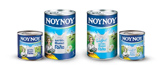 Όλα τα συμπυκνωμένα γάλατα ΝΟΥΝΟΥ