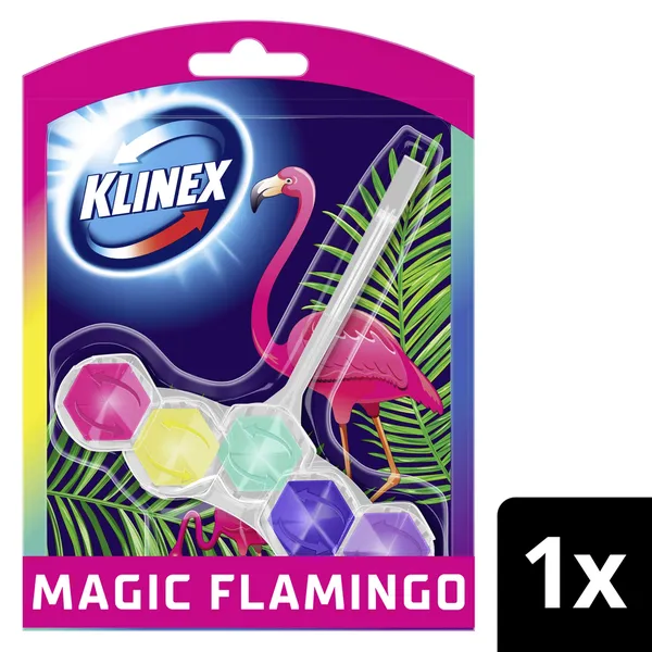 Wc Block Άρωμα Magic Flamingo Klinex2*50g