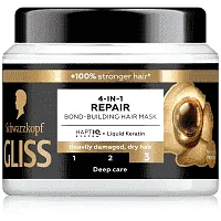 Μάσκα Μαλλιών Schwarzkopf Gliss 4-In-1 Repair Bond-Building  400ml