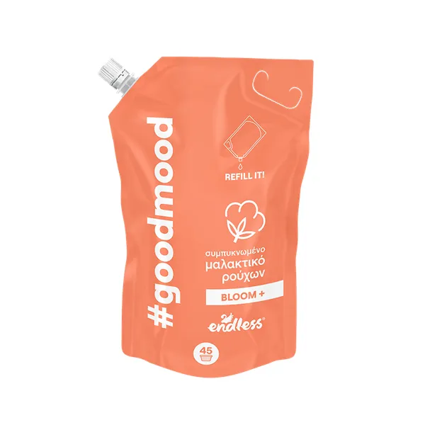 Endless #goodmood συμπυκνωμένο μαλακτικό pouch BLOOM+ 45μεζ