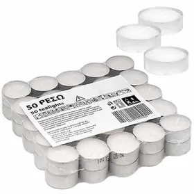 Κεριά ρεσώ λευκά 50τεμ