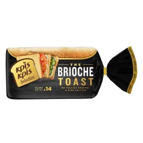 SELECTION ψωμί τοστ brioche