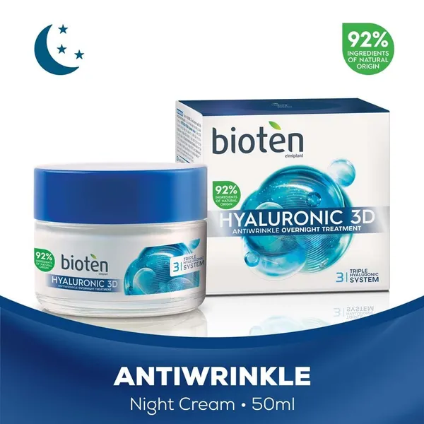 ΒΙΟΤΕΝ Κρέμα Νύχτας Hyaluronic 30 Αντιρυτιδική