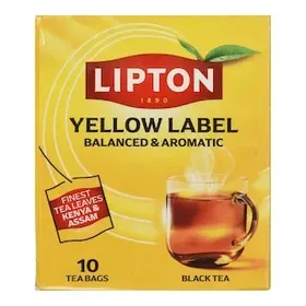 LIPTON Τσάι Μαύρο Κλασικό 10x1.5g