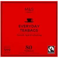 80 Φακελάκια Μαύρου Τσαγιού Marks & Spencer 250g