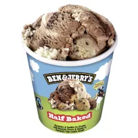 BEN & JERRY'S Παγωτό Half Baked 406g (465ml)