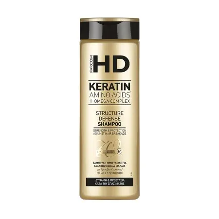 Keratin Amino Acids Σαμπουάν Προστασίας για Ταλαιπωρημένα Μαλλιά 400ml