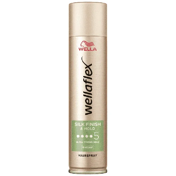 WELLAFLEX Λακ Μαλλιών Silk Finish & Hold 250ml**