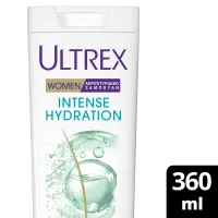 Ultrex Intense Hydration Αντιπιτυριδικό Γυναικείο Σαμπουάν για Ξηροδερμία (360ml)