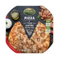 CRETA FARMS Πίτσα με Γύρο Χοιρινό 500g