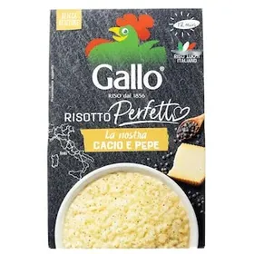 RISO GALLO Ριζότο με Τυρί και Πιπέρι 175g