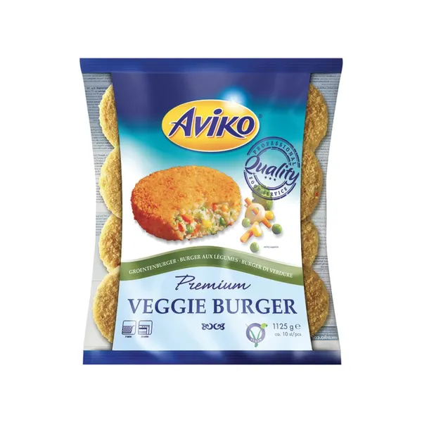 BURGER ΛΑΧΑΝΙΚΩΝ Κατεψυγμένα 1125g 10τμχ