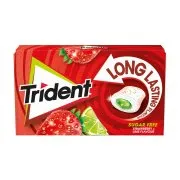TRIDENT Τσίχλες Long Lasting Φράουλα Lime 22g