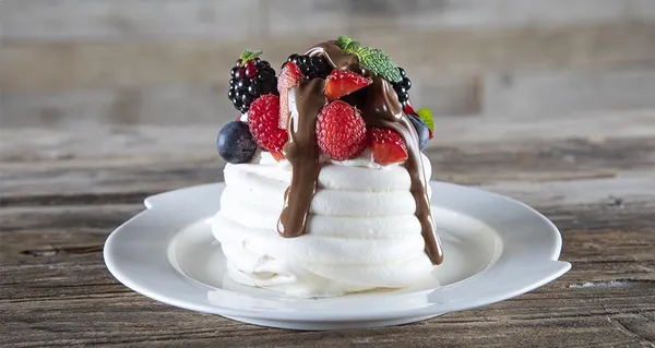 Pavlova Σμέουρα-λευκή σοκολάτα, Σοκολάτα -αλμυρή καραμέλα