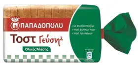 Ψωμί του Τοστ Σικάλεως με Αλεύρι Ολικής Άλεσης (500g)