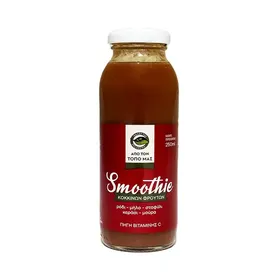 Smoothie κόκκινων φρούτων, 5 φρούτων