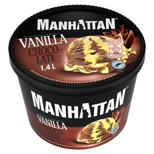 Όλα τα παγωτά MANHATTAN 1.4lt
