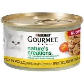 PURINA GOURMET™ Nature's Creations, Πλούσιο σε Κοτόπουλο, γαρνιρισμένο με σπανάκι και ντομάτες