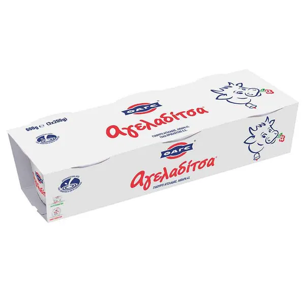 Όλα τα γιαούρτια Αγελαδίτσα ΦΑΓΕ 3x200gr