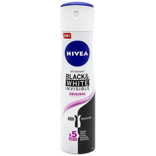 NIVEA clear invisible αποσμητικό σπρέι σώματος 150ml