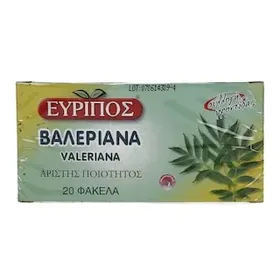 ΕΥΡΙΠΟΣ Αφέψημα Βαλεριάνα 20 φακελάκια 24g