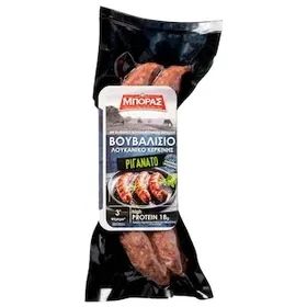 ΜΠΟΡΑΣ Λουκάνικα Βουβαλίσια Ριγανάτα 250g