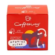 COFFEEWAY Καφές Φίλτρου Morning Blend σε μερίδες 10x7,5g