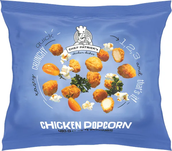 Chef Patrick's τραγανές λωρίδες από στήθος κοτόπουλου πανέ 400γρ προψημένα