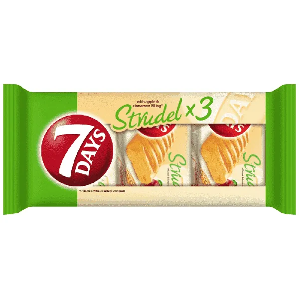 7DAYS STRUDEL ΜΗΛΟ ΚΑΝΕΛΑ 3Χ800