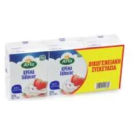Κρέμα γάλακτος 35% λιπαρά Arla 3x200 ml