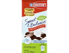 ΓΙΩΤΗΣ SWEET & BALANCE σοκολάτες χωρίς γλουτένη 40/70γρ.