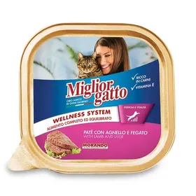 Miglior Gatto Γατοτροφή Αρνί & Συκώτι 100γρ.