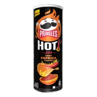 Πατατάκια hot fiery πάπρικα, Pringles 160g