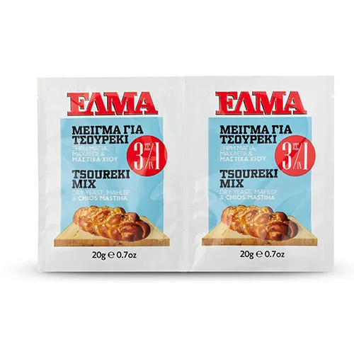 μείγμα για τσουρέκι 3σε1 2×20γρ.