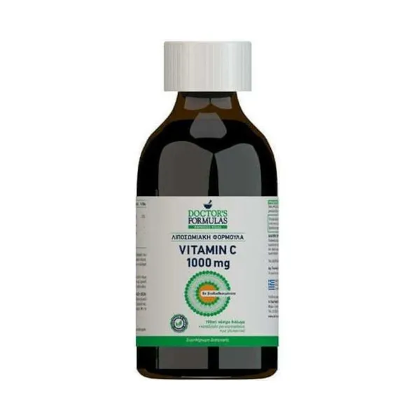 DOCTORS FORMULAS Συμπλήρωμα διατροφής βιταμίνη C 1000mg 150 ml