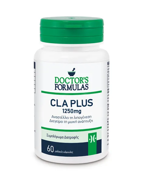 DOCTORS FORMULAS Cla Plus 1250mg 60 μαλακές κάψουλες