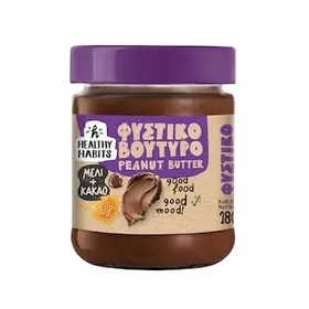 Healthy Habits Φυστικοβούτυρο Κακάο & Μέλι 180gr