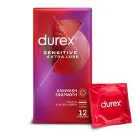 Προφυλακτικά Εξαιρετικά Λεπτά Total Contact Durex 12 τεμάχια