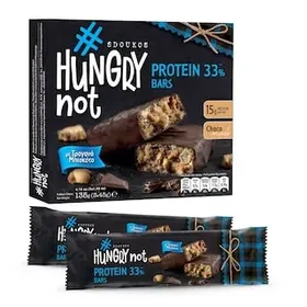 HUNGRYNOT Μπάρες Πρωτείνης Μαύρη Σοκολάτα & Μπισκότο 3x45g