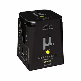 ARTISAN Ανθρακούχο Νερό Artisan Lemon 4x330ml