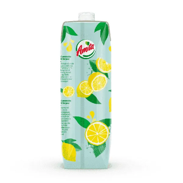 AMITA LEMONADES Λεμόνι & Μέντα 1L