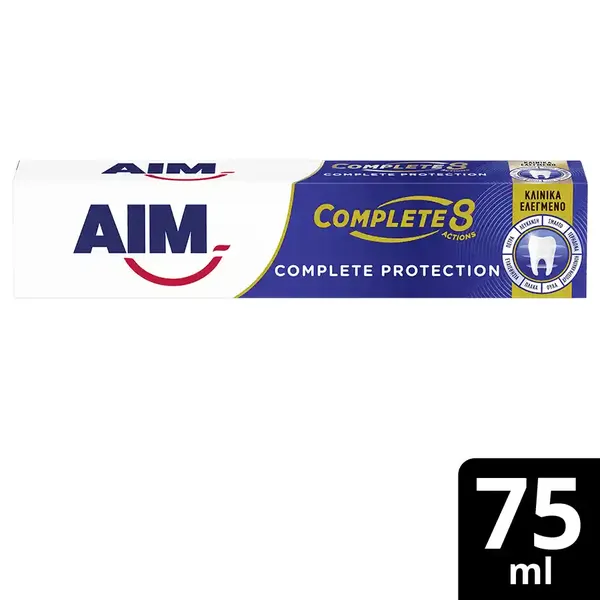 Aim Complete 8 Actions Οδοντόκρεμα Complete Protection 75ml